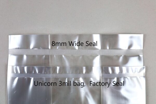 Mushroom bag sealed with impulse sealers - FloCube
