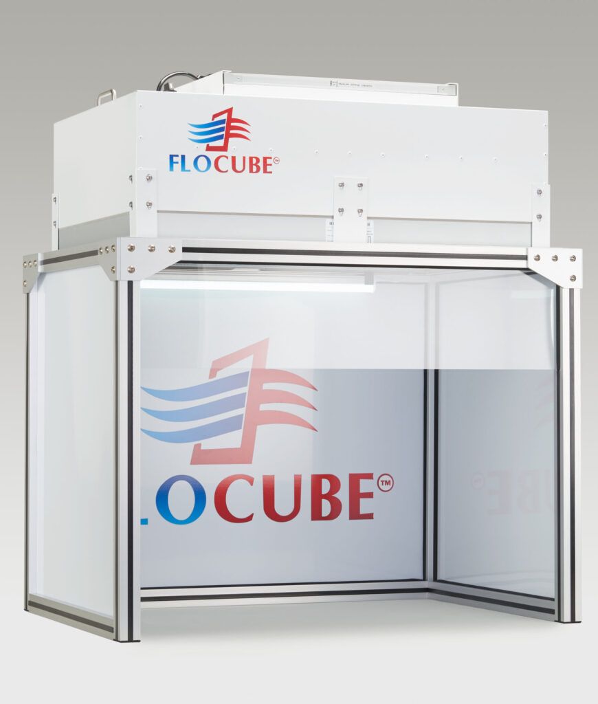 FloCube Flow Hood 2x2 with HEPA for Mushroom Cultivation